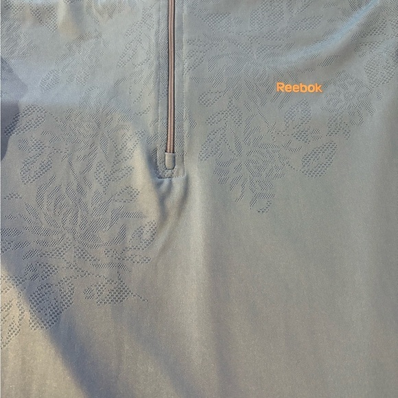 Reebok Sky Blue Half-Zip Pullover - Picture 3 of 4
